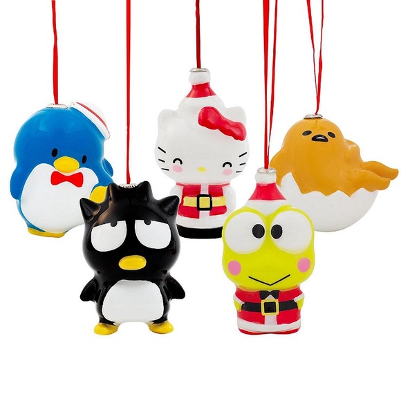 Hello Kitty and Friends Christmas Ornament Set - Picture 1 of 16